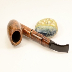 Hygrocool Smoking Pipe Greek Briar 9mm Filter Model 112C