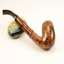 Hygrocool Smoking Pipe Greek Briar 9mm Filter Model 112C