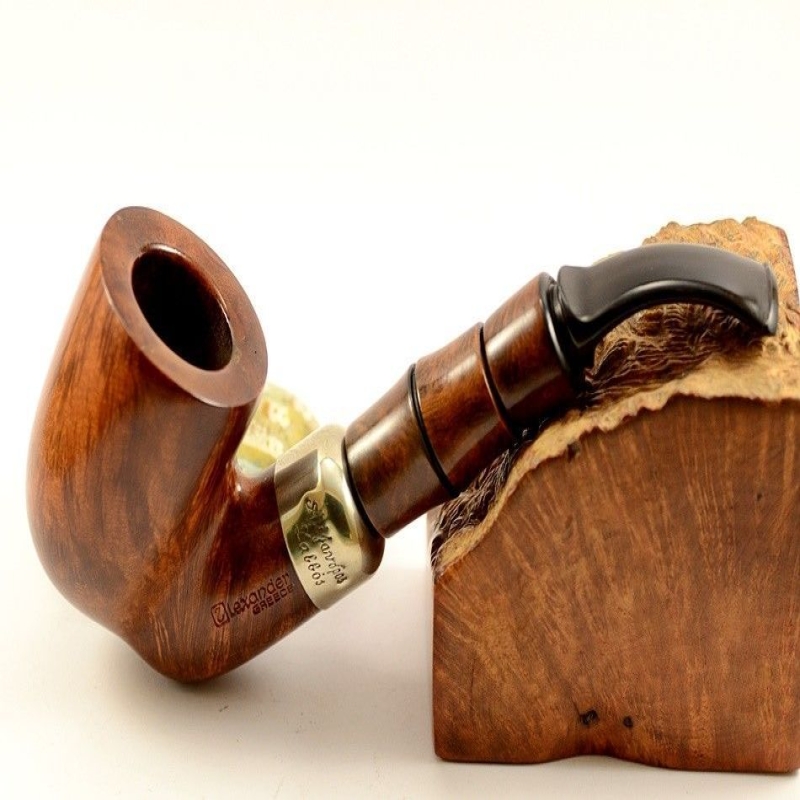 Hygrocool Smoking Pipe Greek Briar 9mm Filter Model 126C