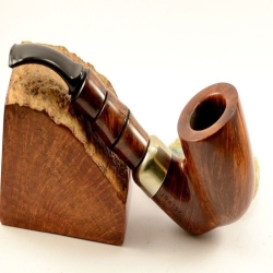 Hygrocool Smoking Pipe Greek Briar 9mm Filter Model 126C