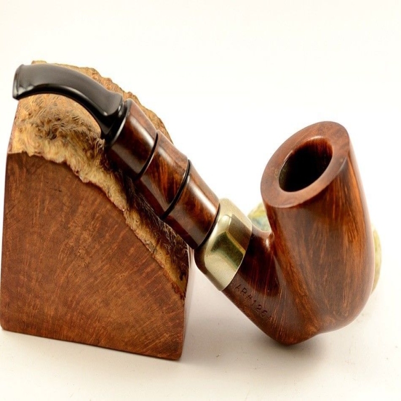Hygrocool Smoking Pipe Greek Briar 9mm Filter Model 126C