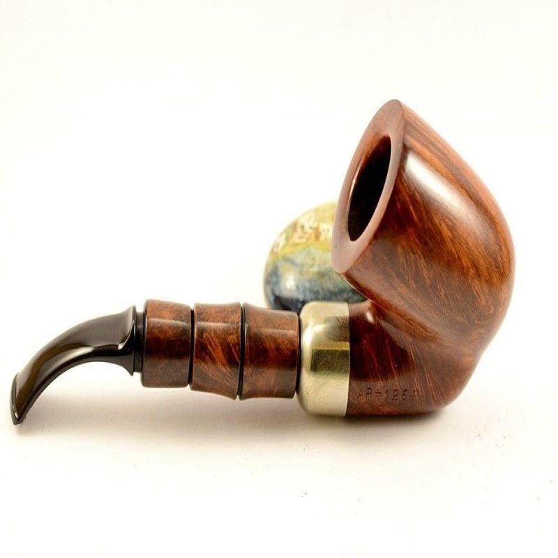 Hygrocool Smoking Pipe Greek Briar 9mm Filter Model 126C