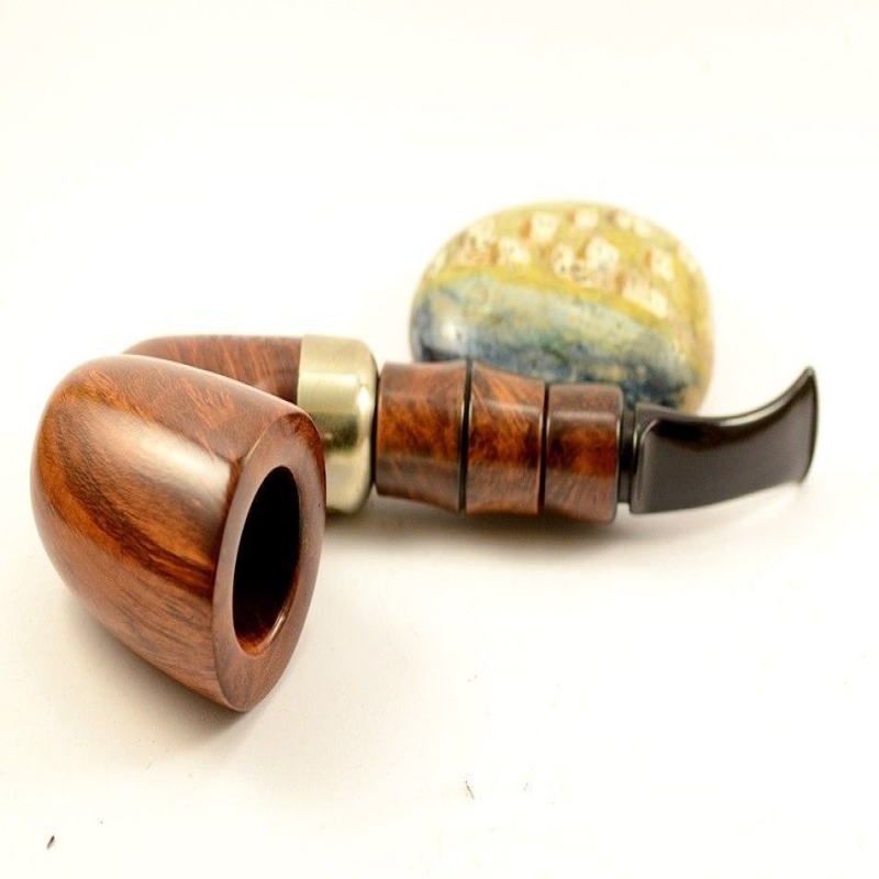 Hygrocool Smoking Pipe Greek Briar 9mm Filter Model 126C