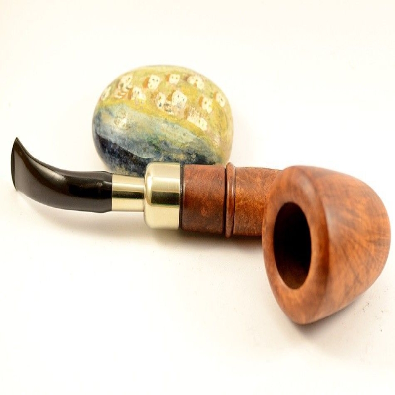Hygrocool Smoking Pipe Greek Briar 9mm Filter Model 543A