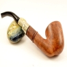 Hygrocool Smoking Pipe Greek Briar 9mm Filter Model 543A