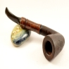 Hygrocool Smoking Pipe Greek Briar 9mm Filter Model 543C
