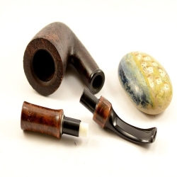 Hygrocool Smoking Pipe Greek Briar 9mm Filter Model 543C